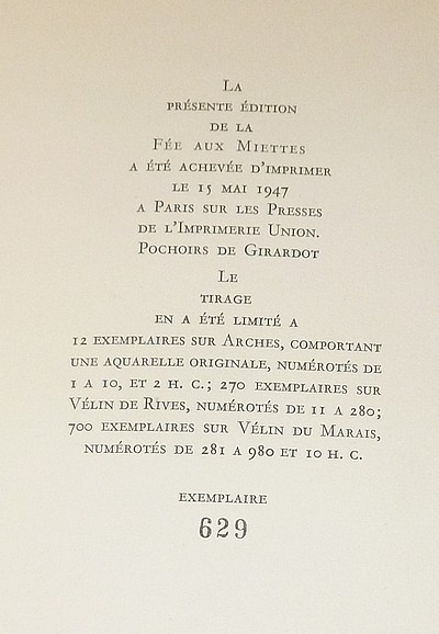 La Fée au miettes