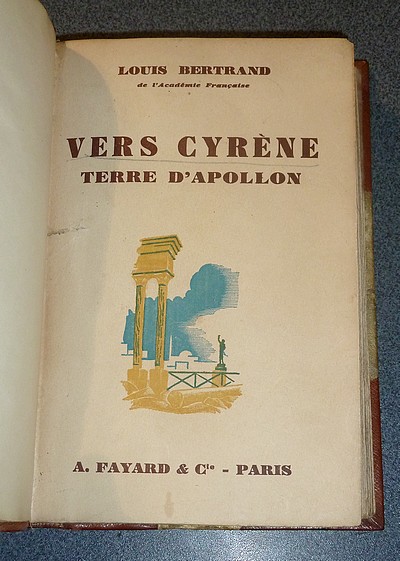 Vers Cyrène, Terre d'Apollon