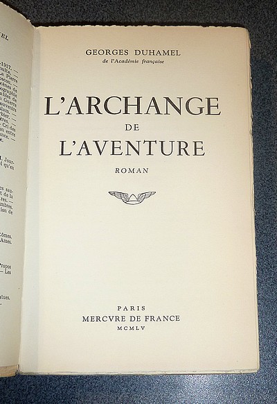 L'Archange de l'aventure