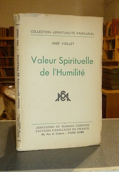 Valeur spirituelle de l'humilité