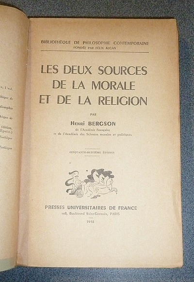 Les deux sources de la morale et de la religion