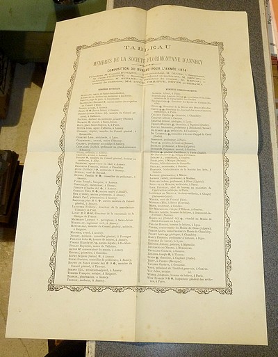 Revue Savoisienne, 1874, 15e année
