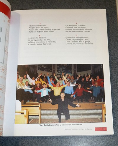 Chansons chantées en Pays de Savoie. Paroles et musique
