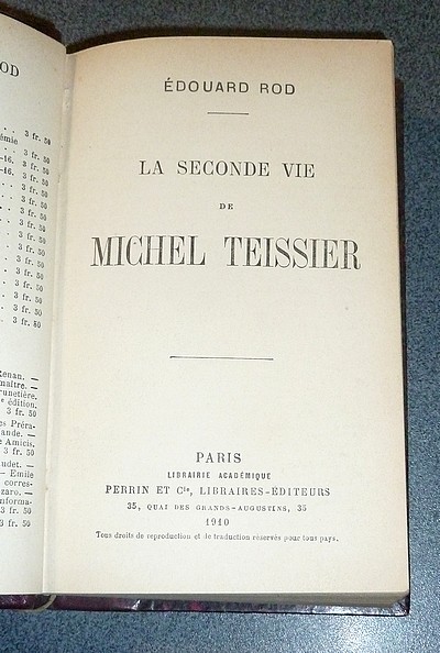 La seconde vie de Michel Teissier