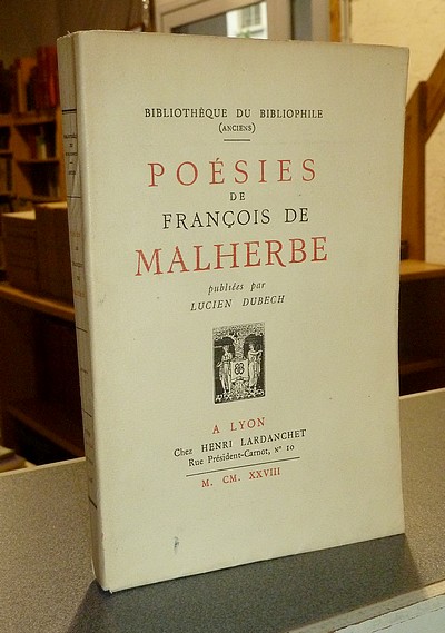 Poésies de François de Malherbe