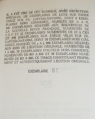 Ainsi va toute chair (Volume II, édition originale)
