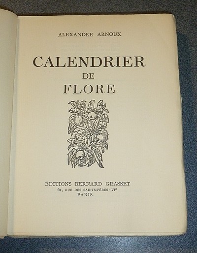 Calendrier de Flore