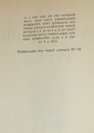 Calendrier de Flore
