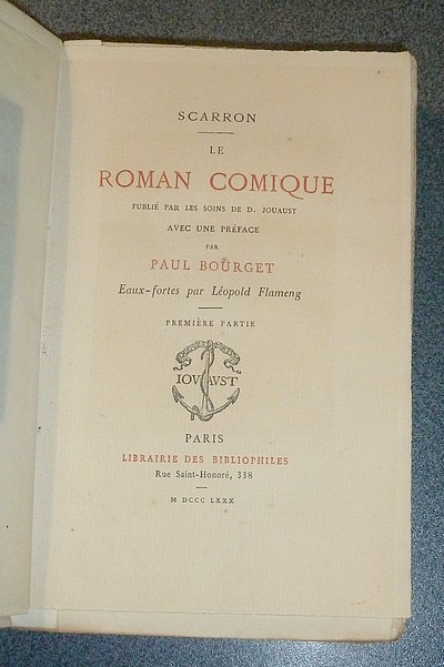 Le roman comique (3 volumes)