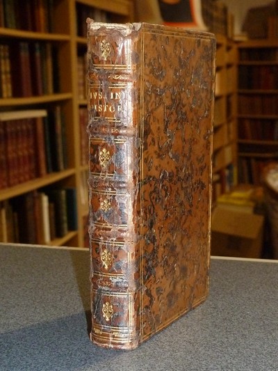 livre ancien - Historiarum ex trogo Pompeio, Lib XLIV. cum notis Isaaci Vossii - Iustini (Justini - Marcus Junianus Justinus - Justin)