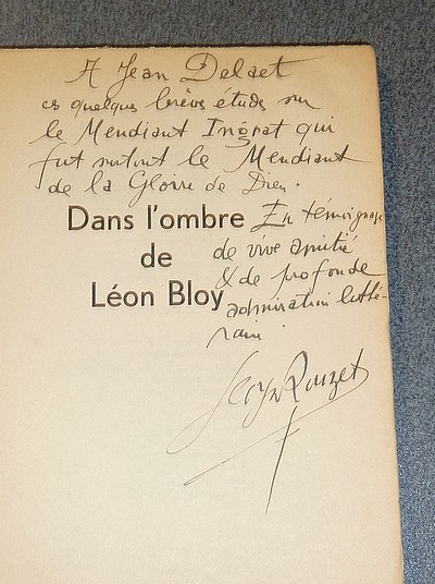 Dans l'ombre de Léon Bloy