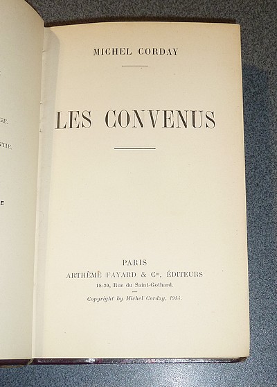 Les convenus