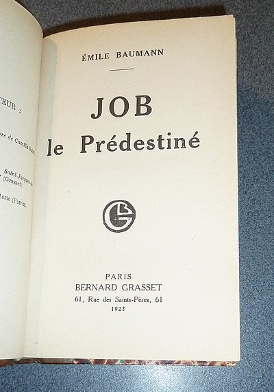 Job le prédestiné