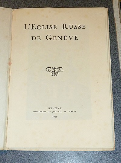 L'Église Russe de Genève