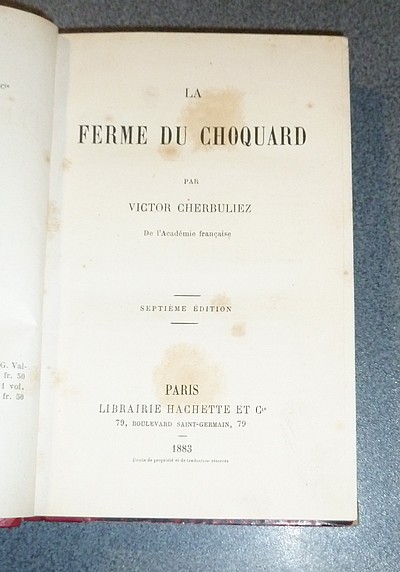 La ferme du Choquard