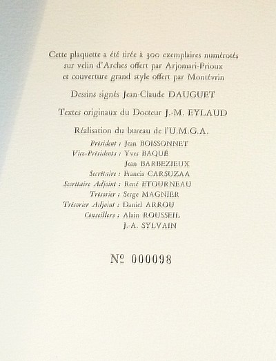 Notre plaisir c'est vous. Congrès Fédération Nationale des Métiers Graphiques, Bordeaux 4.5.6.7 mai 1978