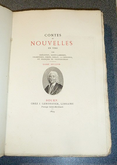 Contes et nouvelles en vers (2 volumes)