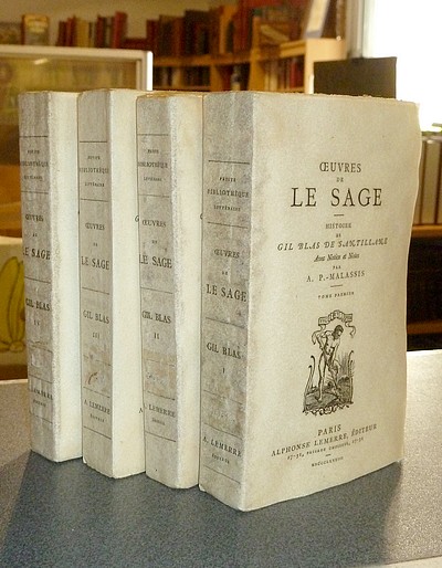 Histoire de Gil Blas de Santillane (4 volumes) - Le Sage (Lesage)