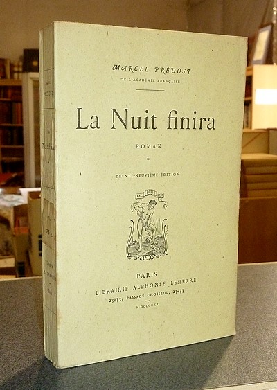 La nuit finira. Roman