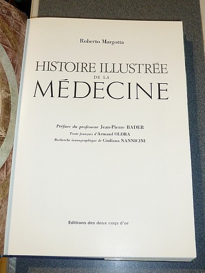 Histoire illustrée de la Médecine