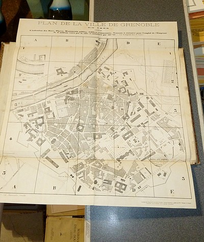 Atlas de la Description topographique, historique et statistique des cantons formant le département de l'Isère et des communes qui en dépendent