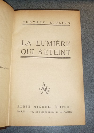 La lumière qui s'éteint