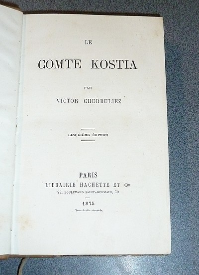 Le Comte Kostia