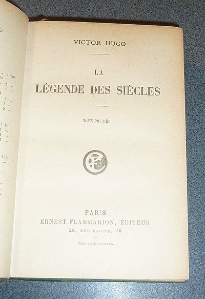 La Légende des siècles (2 volumes)