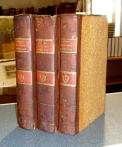 Oeuvres du Comte Antoine Hamilton (3 volumes)