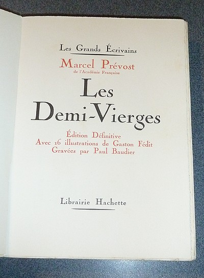 Les Demi-Vierges