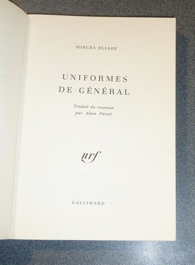 Uniformes de Général