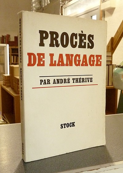 Procès de langage