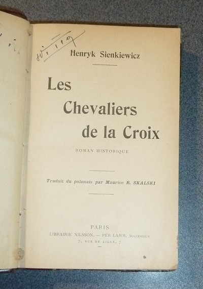 Les Chevaliers de la Croix. Roman historique