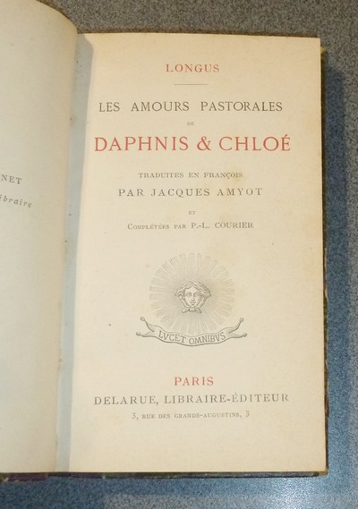 Les amours pastorales de Daphnis & Chloé