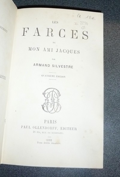 Les farces de mon ami Jacques