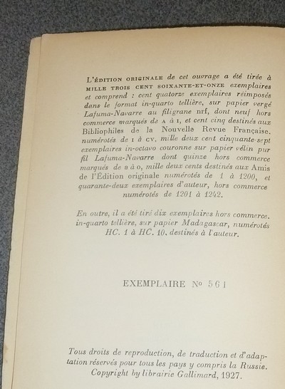 Aparté (édition originale). Colère - Journal de colère - Dix jours à Ermenonville 