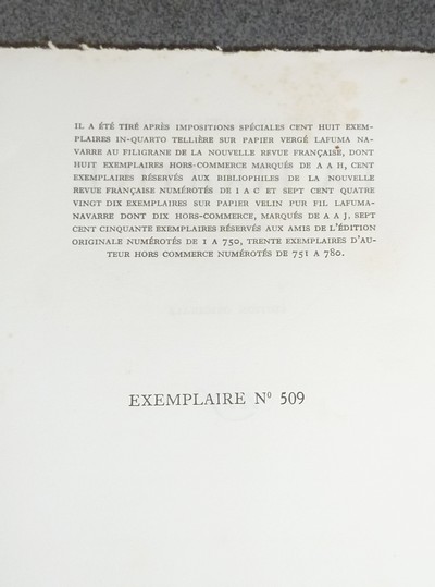 La fugitive (édition originale française)