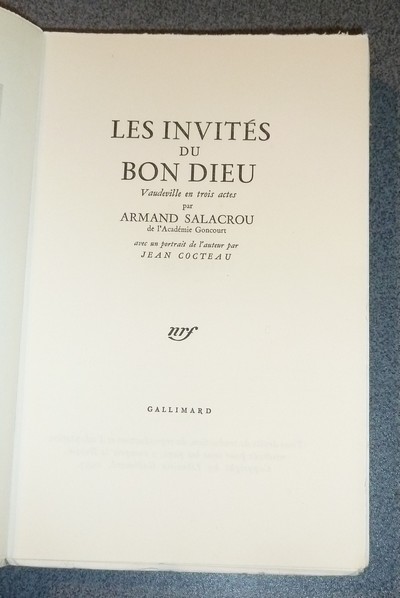 Les invités du bon Dieu (édition originale)