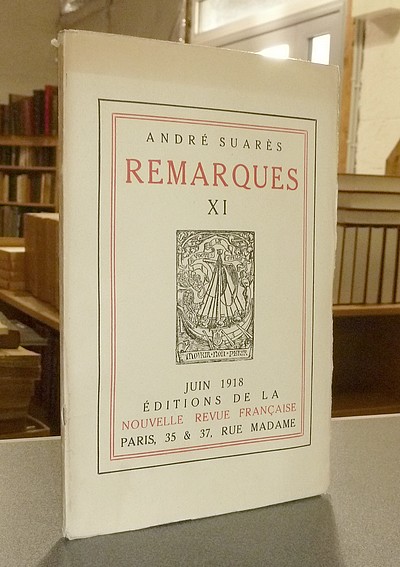 Remarques XI (édition originale)