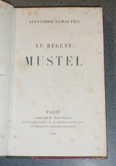 Le Régent Mustel