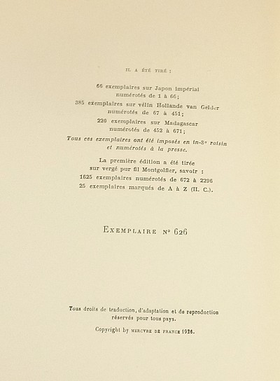 L'escapade (édition originale)