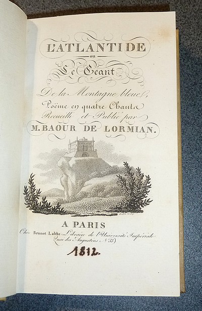 L'Atlantide ou le Géant de la montagne bleue. Poème en quatre chants