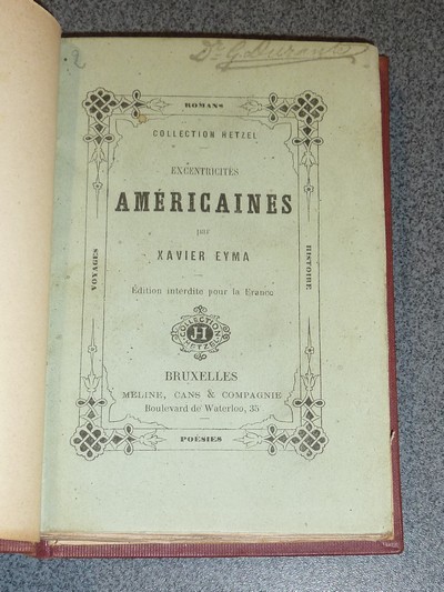 Excentricités américaines
