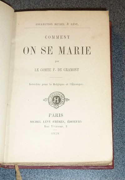 Comment on se marie