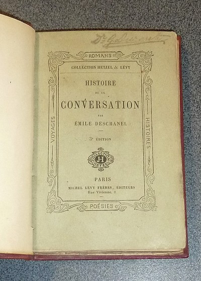 Histoire de la conversation
