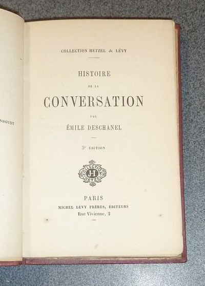Histoire de la conversation