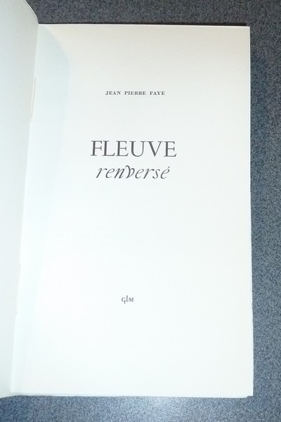 Fleuve renversé