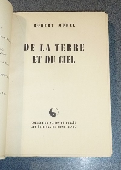 De la Terre et du Ciel