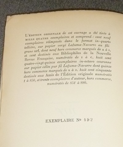 Le soleil du Père. Roman (édition originale)