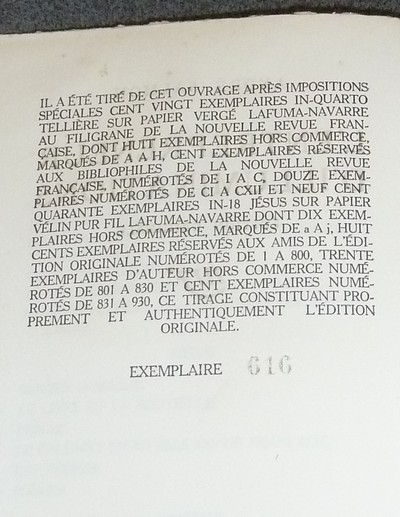 L'entrepreneur d'illuminations (édition originale)